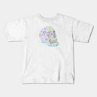 2021 03 skulls human Kids T-Shirt